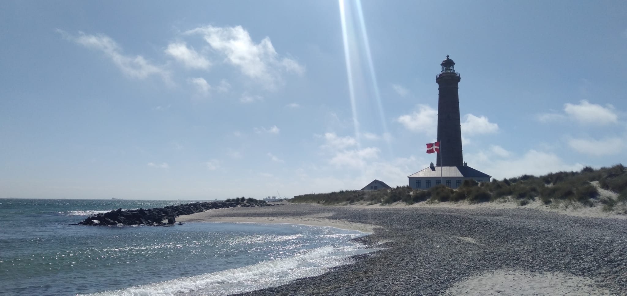 Lighthouse from the beach
