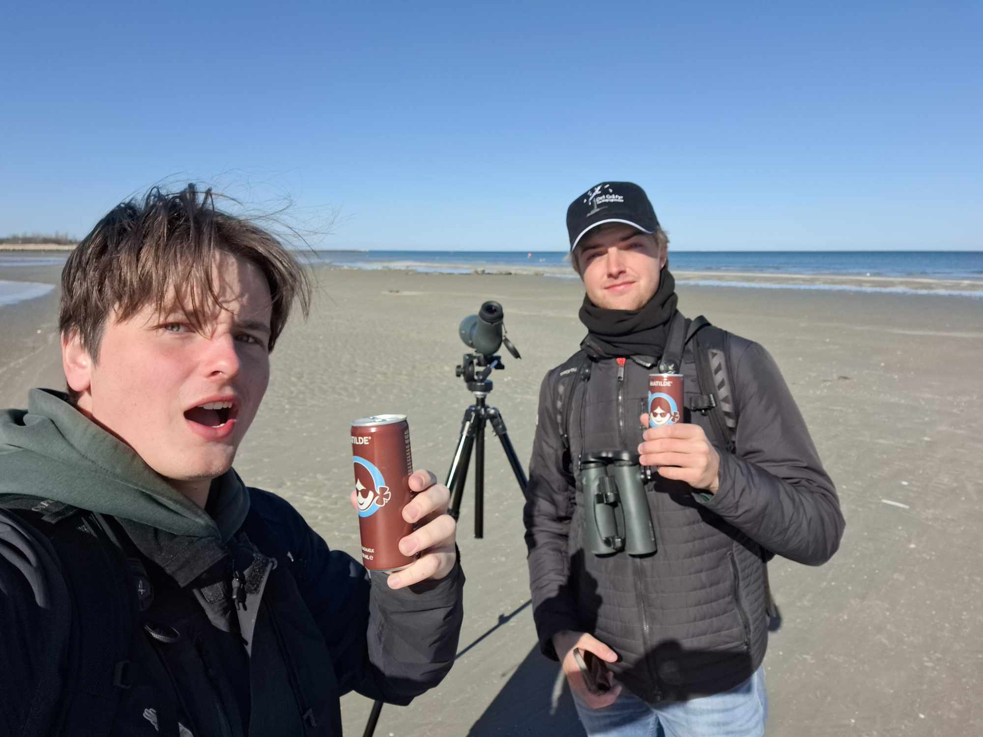 Lucas og jeg i Frederikshavn